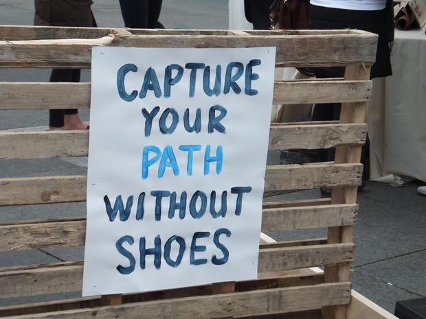 One Day Without Shoes at Toronto's Dundas Square (Includes first-hand account)
