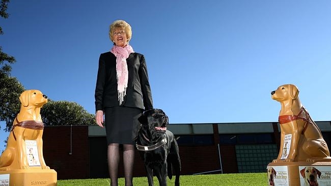 Mentone resident Joan Smith recognised for 20-year contribution to Guide Dogs ...