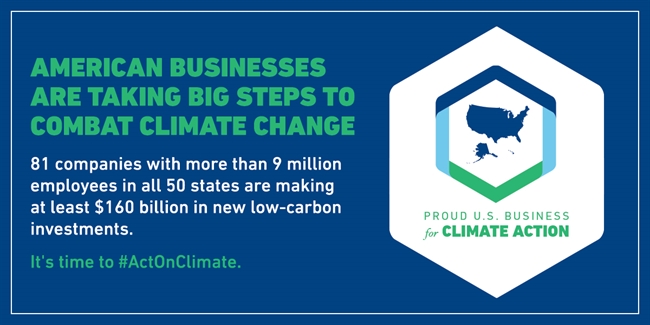 Cox Enterprises Signs American Business Act on Climate Pledge