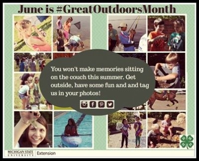 June is “Great Outdoors Month”