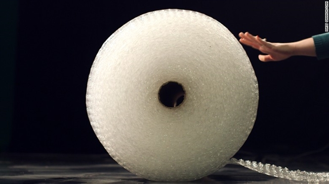 How do you pop bubble wrap? Show us on video