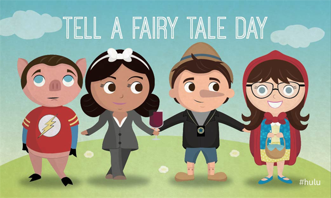 Once Upon a TV: "Tell A Fairy Tale Day" Starring Our Favorite Characters