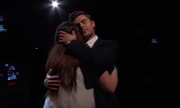 Watch: Zac Efron makes a fan's life by hugging her for 30 seconds for National ...