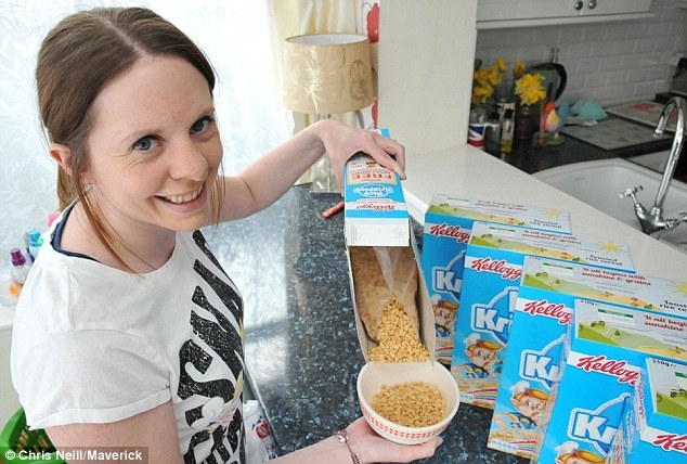 The Krispie queen: Woman who lives on four bowls of cereal a day hasn't had ...
