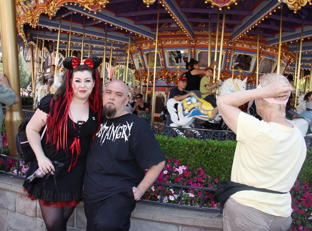Goth Day at Disneyland!