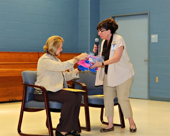 Creech Elementary celebrates namesake's day with induction program