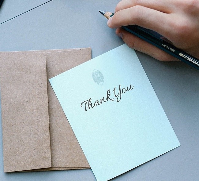 Write the perfect card for National Thank You Note Day