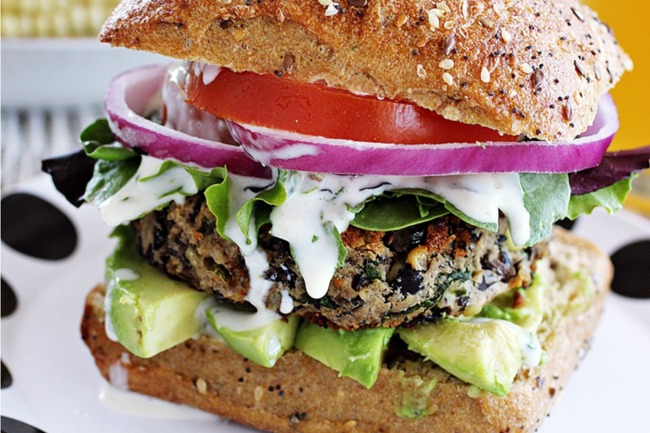 25 Unique and Trendy Veggie Burgers for National Hamburger Day!
