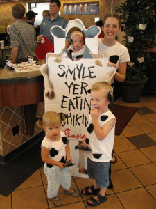Southern Hills Chick-fil-A celebrates Cow Appreciation Day