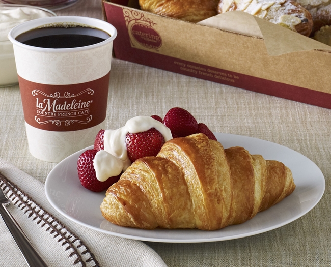 Get a free croissant at La Madeleine on Friday