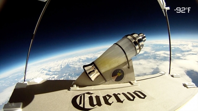 Jose Cuervo Mixes a Margarita in Space and Parachutes It Back to Earth