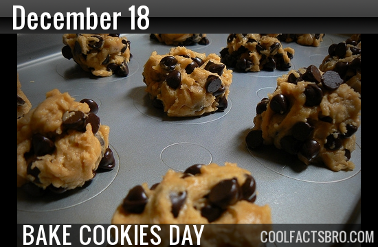 Today is Bake Cookies Day