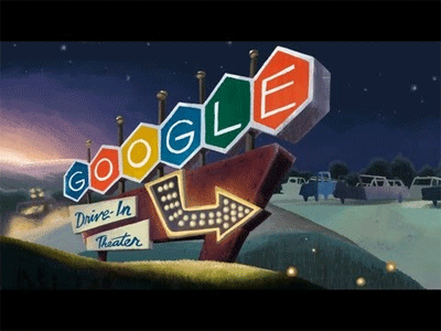 Google Doodle marks 79th Anniversary of 1st Drive-In Movie Theater