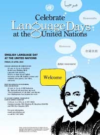 TOEFL Program to Celebrate English Language Day through Global Live Facebook Chat