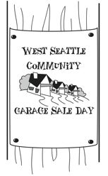 West Seattle Community Garage Sale Day 2015: Updates!