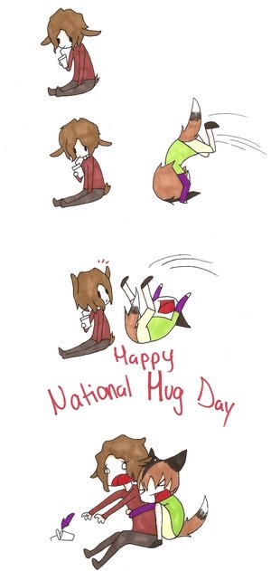 Celebrate National Hugging Day With History's Most Enthusiastic Huggers