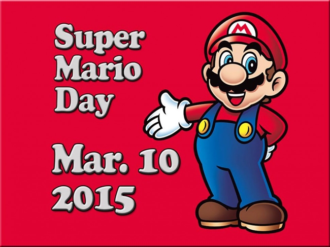 Mario Day - internationale dag voor de bekendste video game held