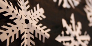 Make Cut-out Snowflakes Day