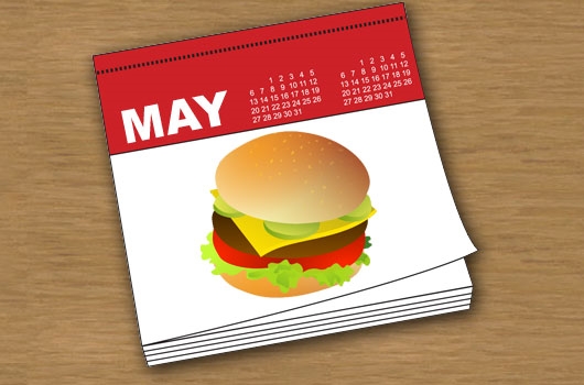 Kyle Maki tackles toppings for National Hamburger Month