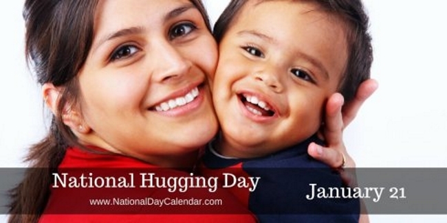 Today Is: National Hugging Day