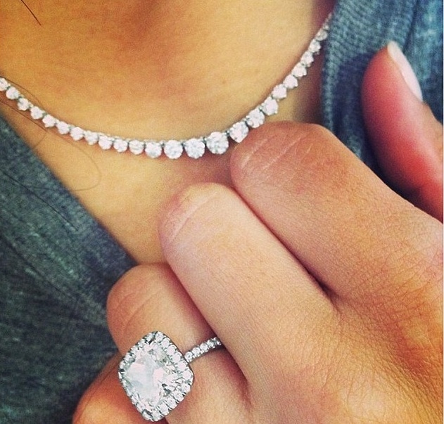 Top 5 Celeb Instagram Engagement Ring Selfies Celebrating National Proposal ...