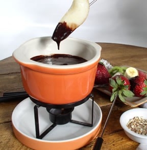 Today is national chocolate fondue day!