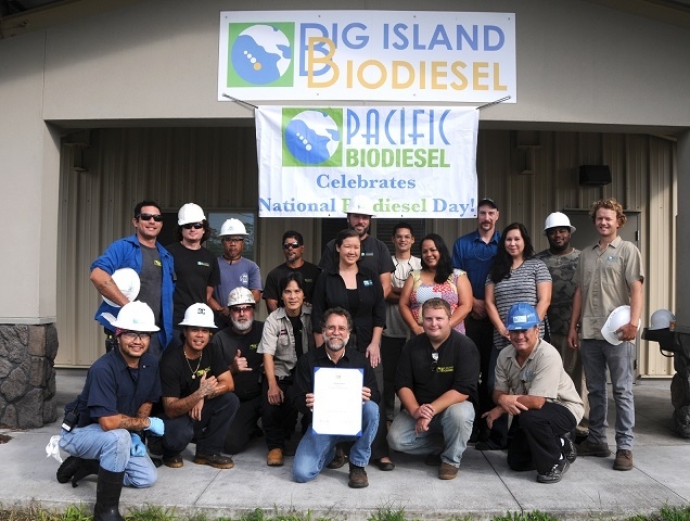 Hawaii governor tours BIB plant, commemorates Nat'l Biodiesel Day
