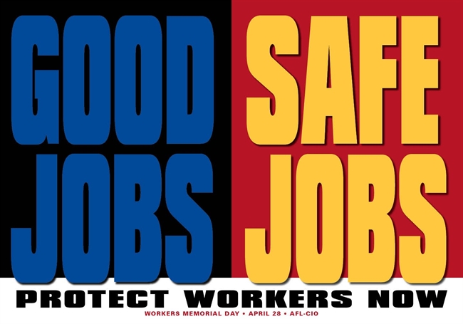 On Workers' Memorial Day 2015, an appeal to control toxic substances