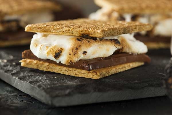 Food. Celebrate National Toasted Marshmallow Day With British Smores