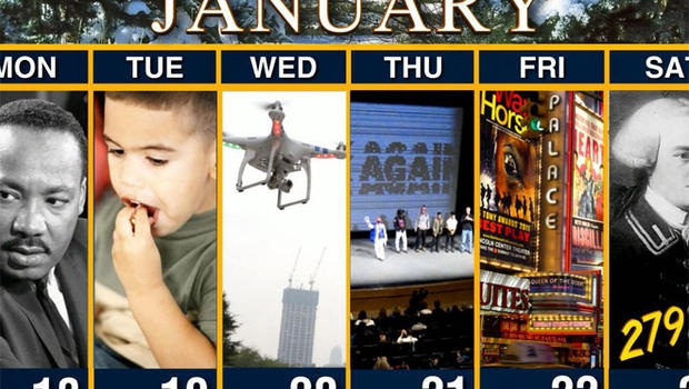 ​Calendar: Week from January 18
