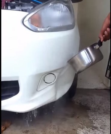 The ultimate life hack: car dents